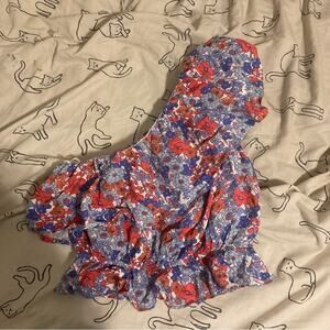 Japaa floral one shoulder blouse